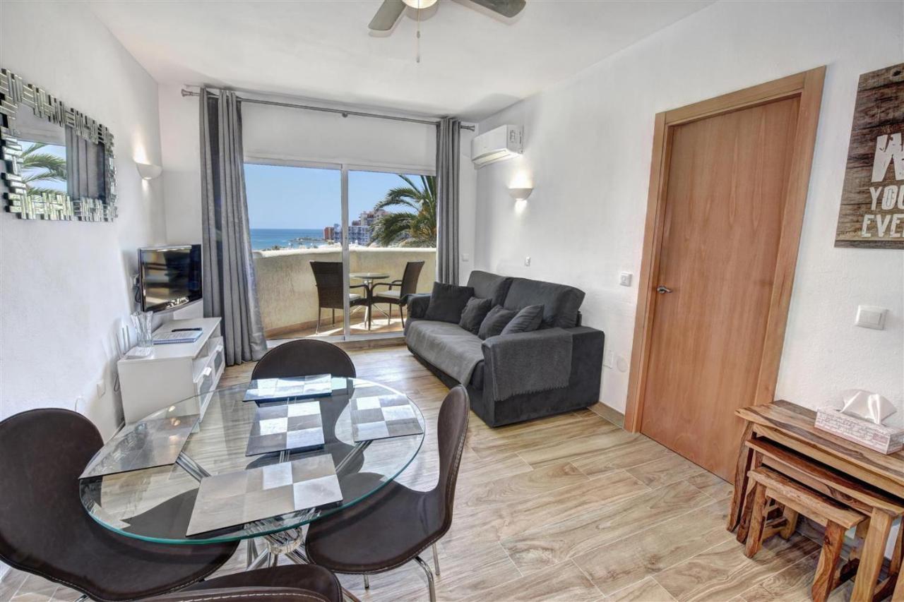 Benal Beach, Luxury Sea & Mountain View Beachside 1 Bedroom Apartment Benalmadena Bagian luar foto
